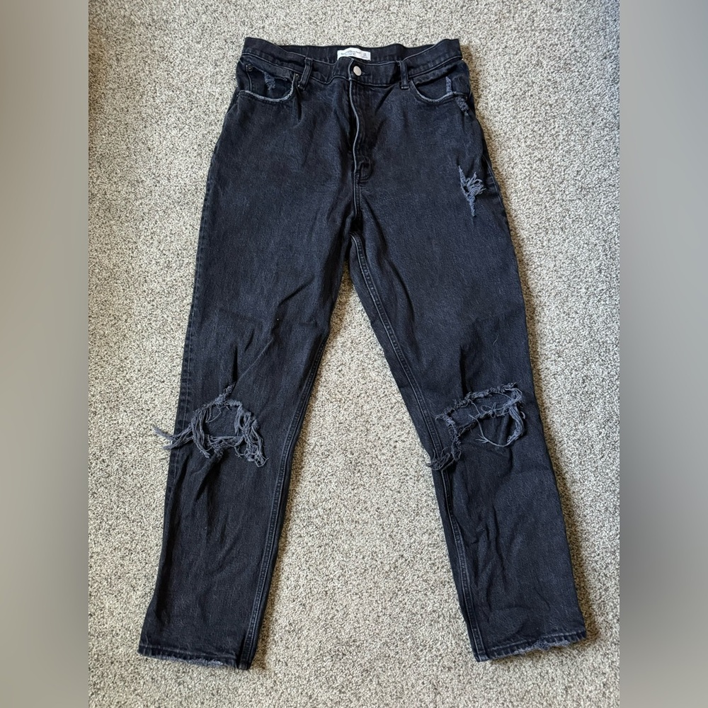 Abercrombie & fitch 90’s Straight Ultra high rise